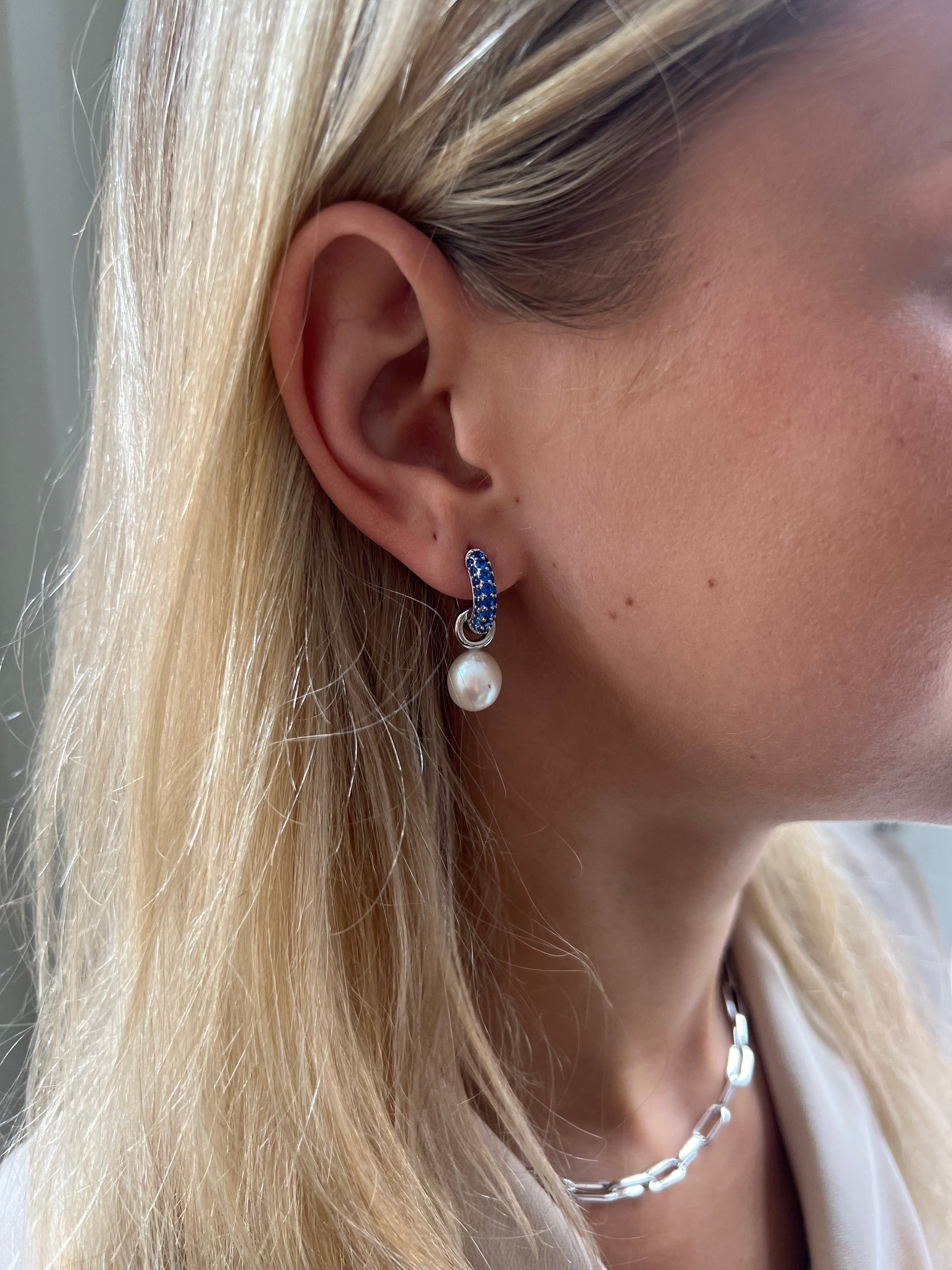 Baroque Drop Pendant White Pearl - Charlotte Bonde Sthlm