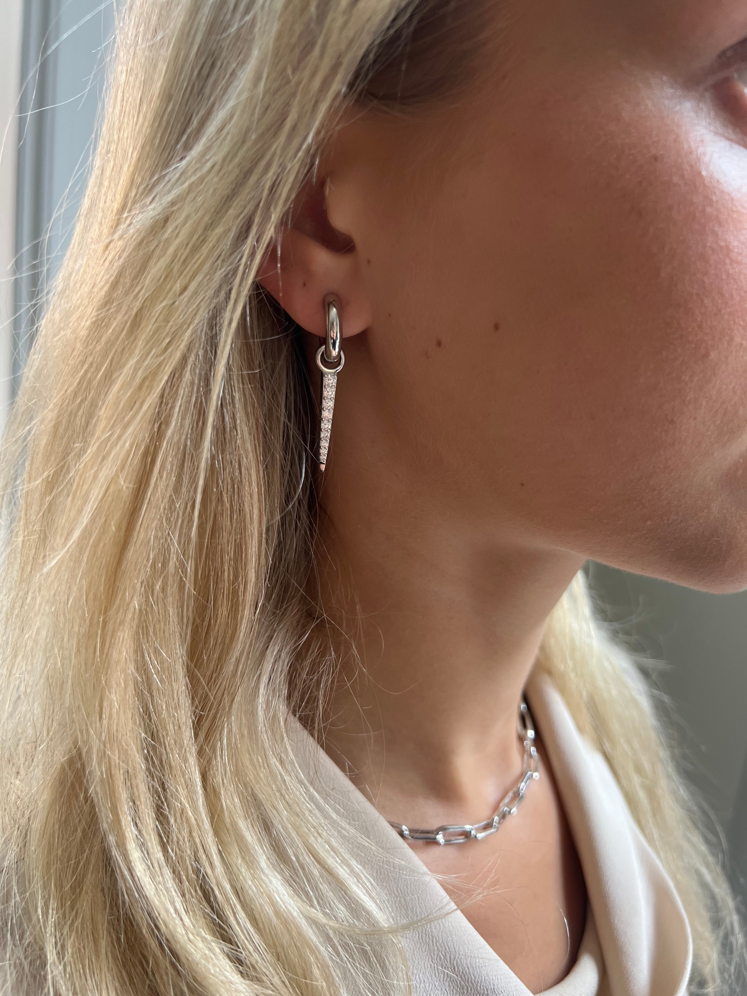 Signature Petite Spike Pendant Rock Crystal - Charlotte Bonde Sthlm