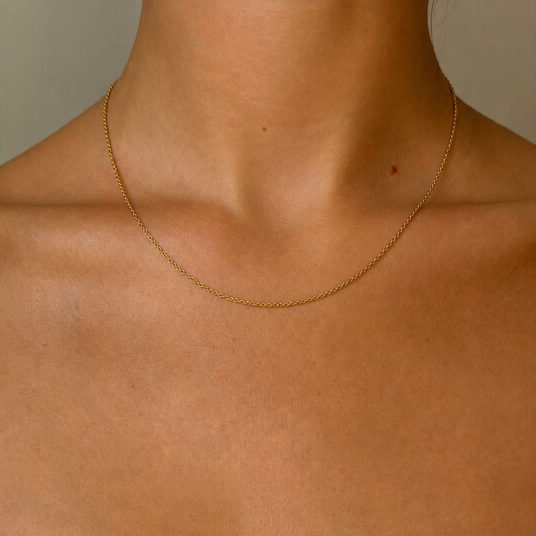 Signature Stack Chain Gold 45 cm