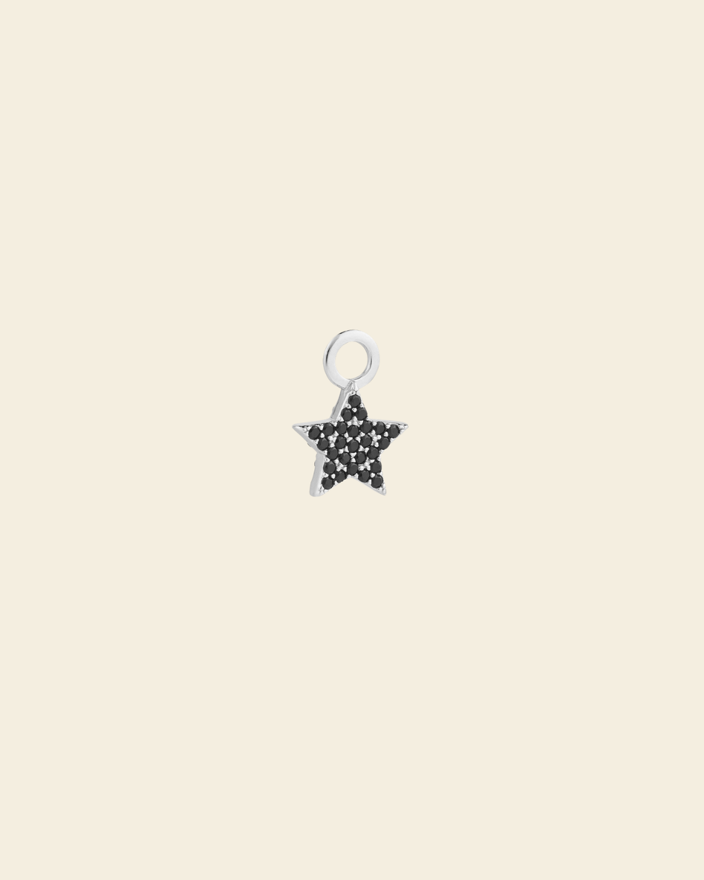 Signature Star Pendant Black