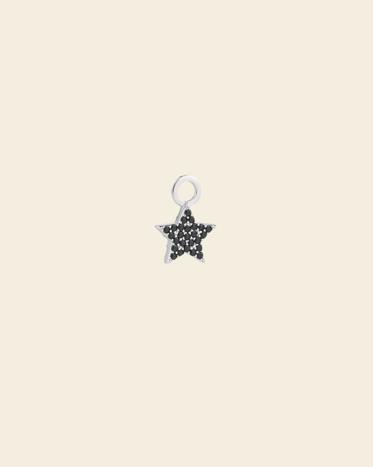 Signature Star Pendant Black