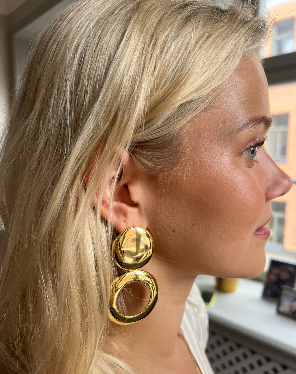 Astrid Dome Vanity Earrings