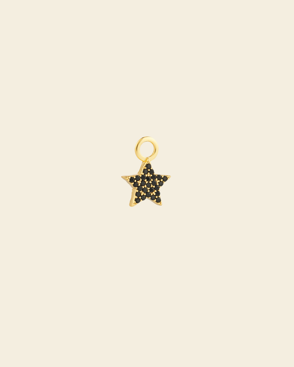 Signature Star Pendant Black