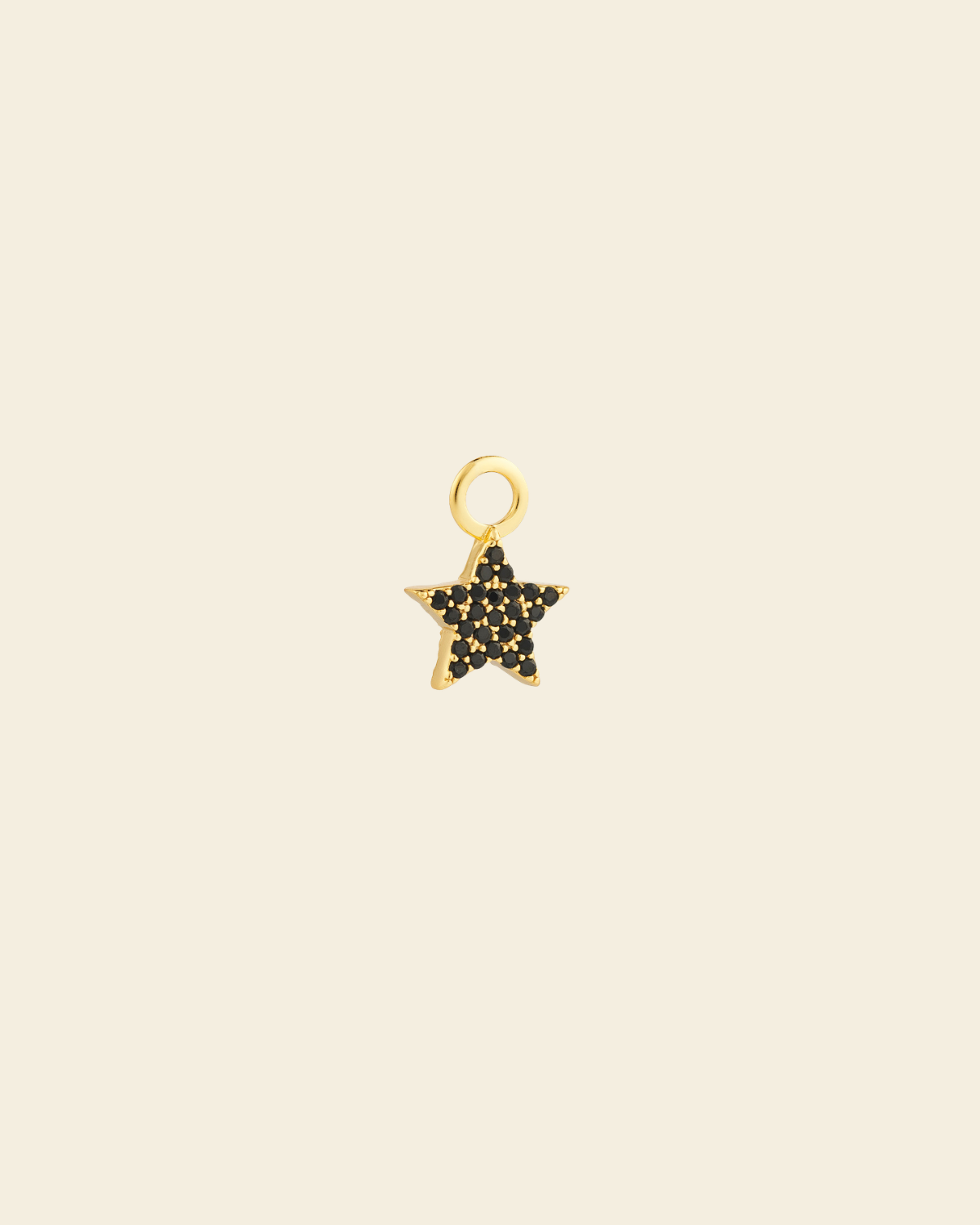 Signature Star Pendant Black