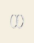 Bianca Boho Just Perfect Hoops Silver - Charlotte Bonde Sthlm