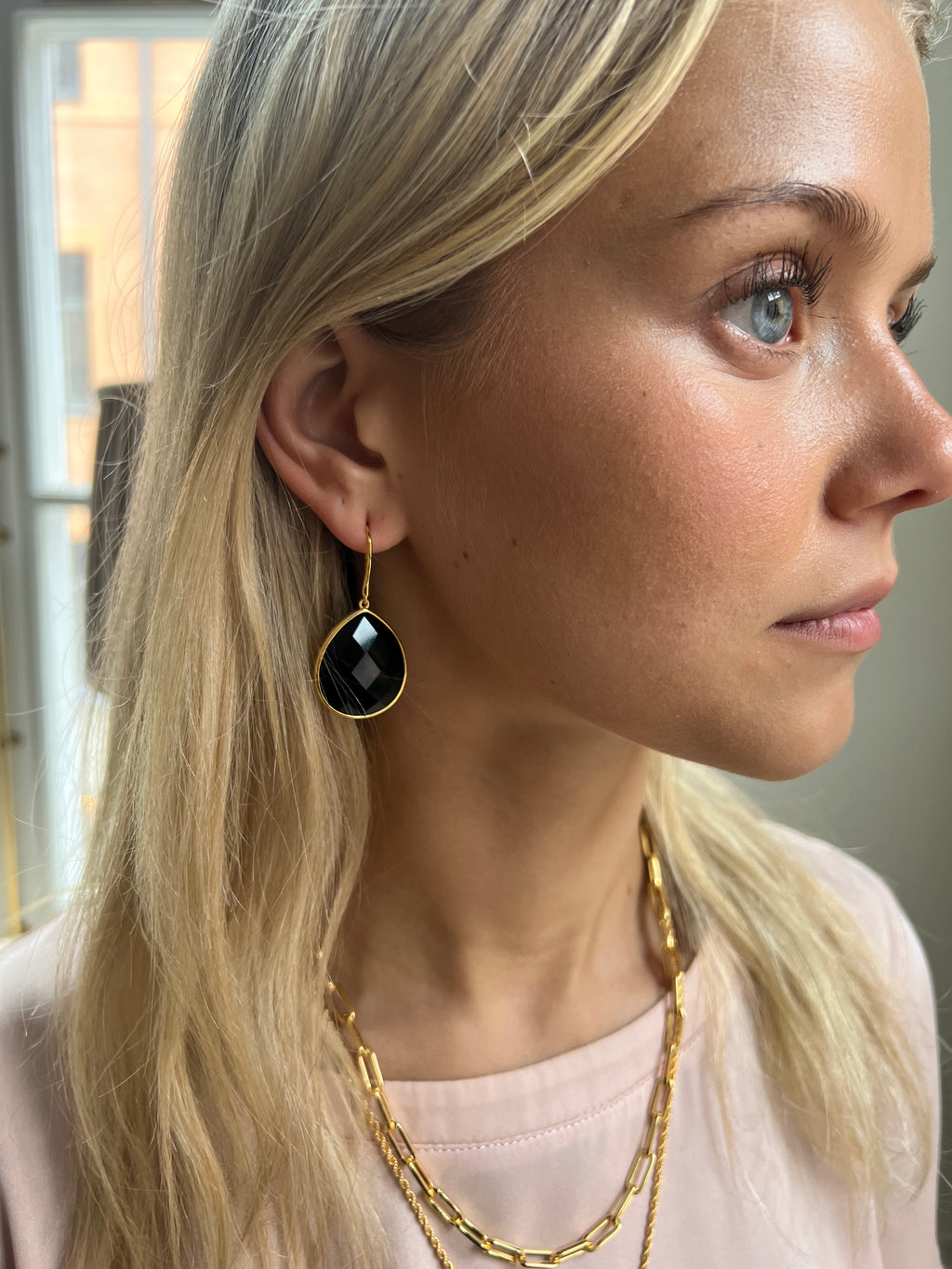 Paulina Just Perfect Earrings Black - Charlotte Bonde Sthlm