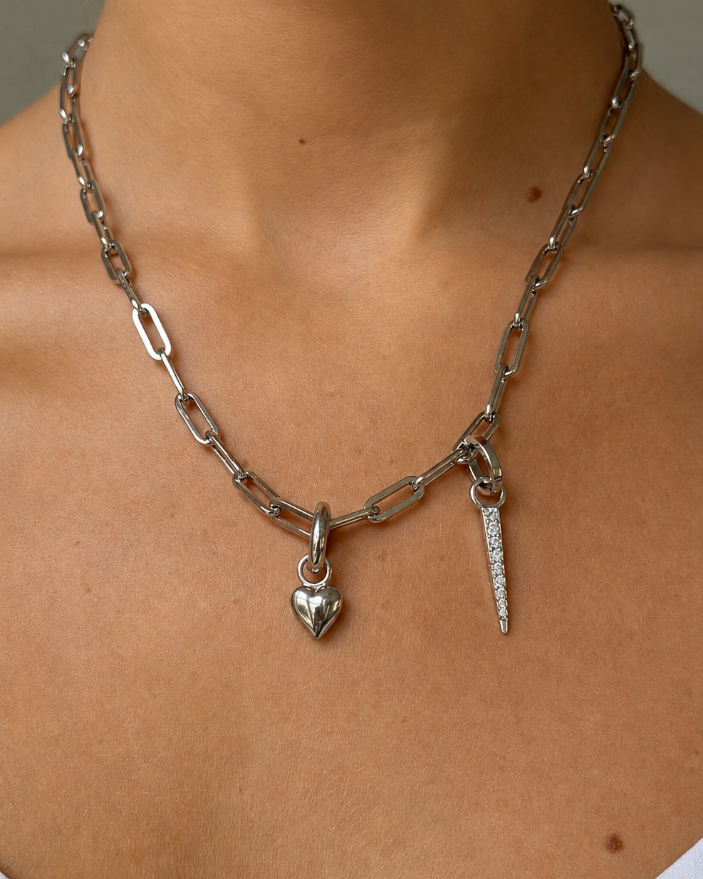 Signature Eternal Heart Mini Pendant Silver - Charlotte Bonde Sthlm