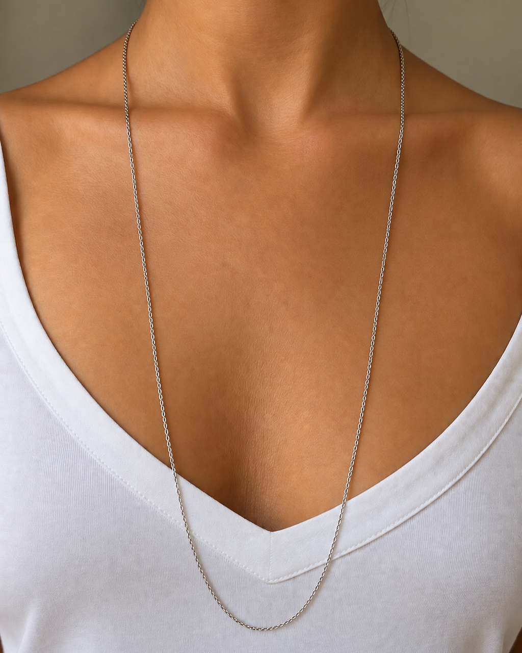 Signature Stack Chain Silver 80 cm - Charlotte Bonde Sthlm