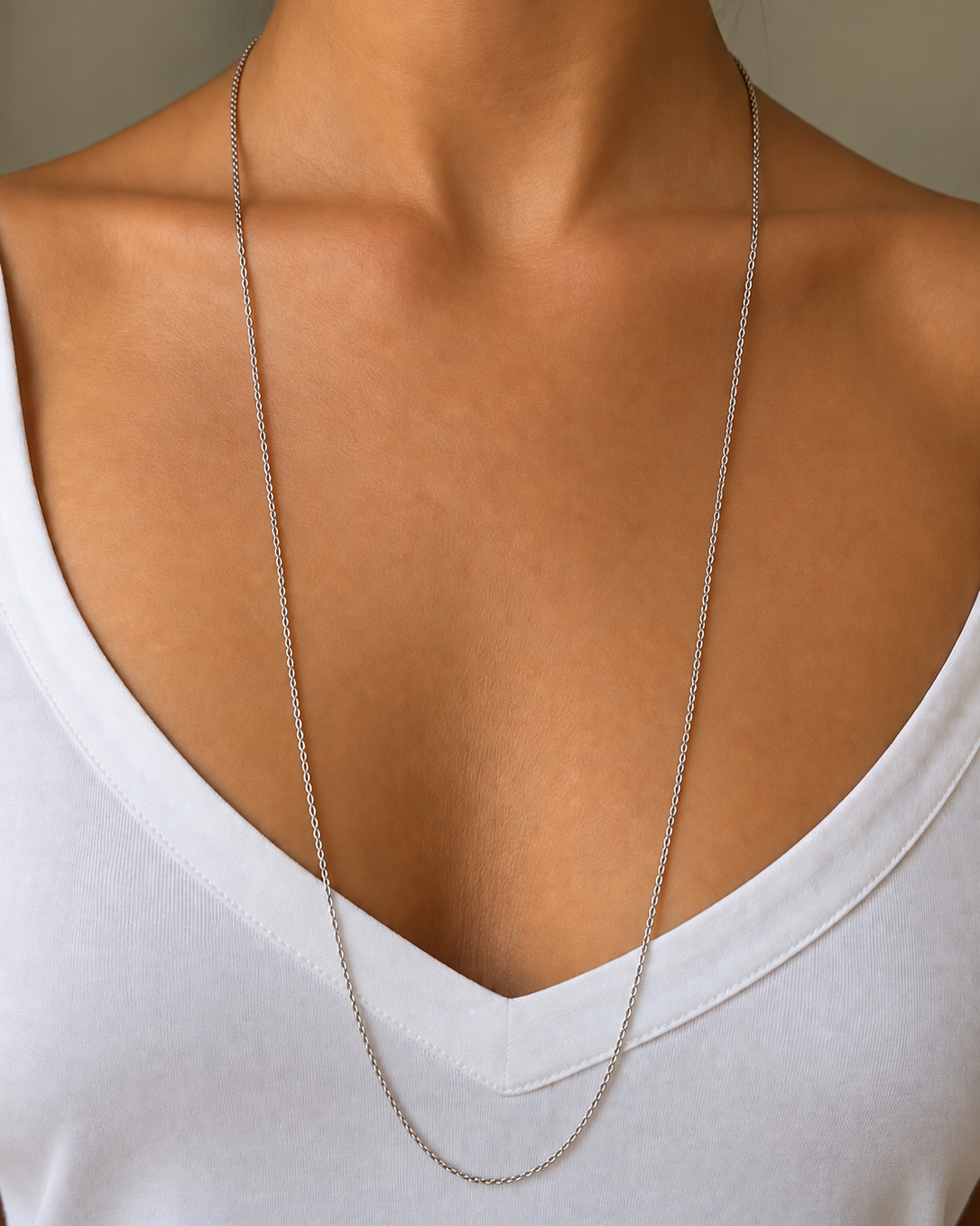 Signature Stack Chain Silver 80 cm - Charlotte Bonde Sthlm