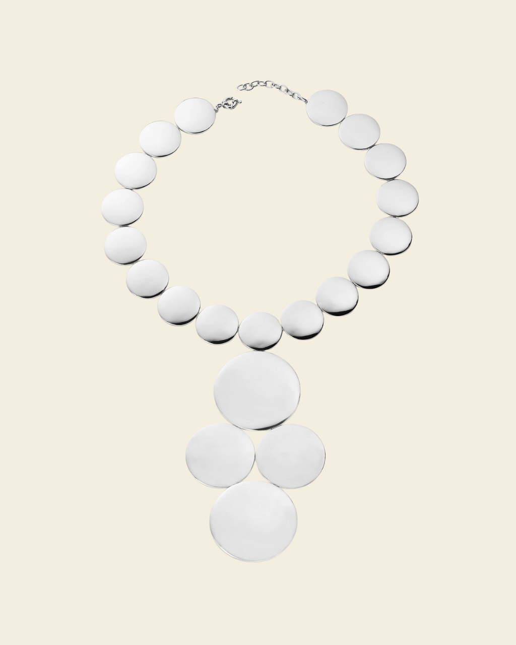 Astrid Dome Amazon Necklace Silver - Charlotte Bonde Sthlm