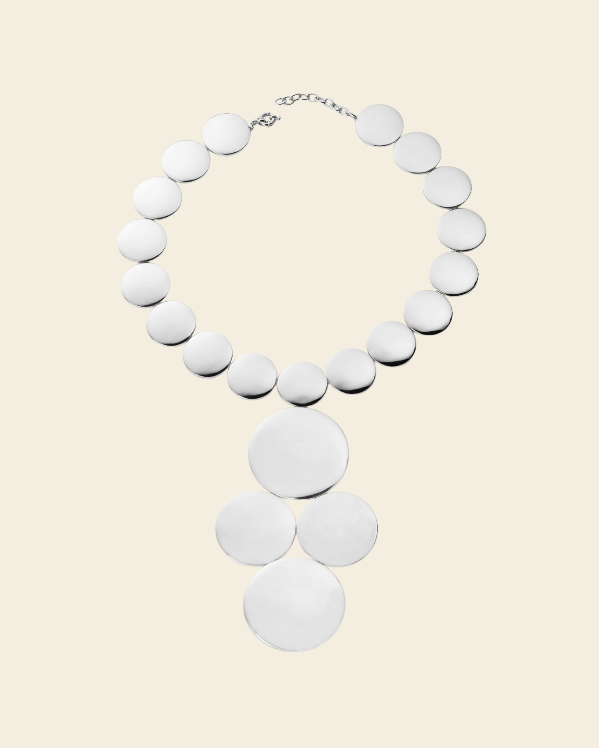 Astrid Dome Amazon Necklace Silver - Charlotte Bonde Sthlm