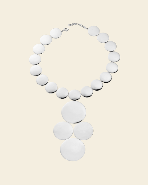 Astrid Dome Amazon Necklace Silver - Charlotte Bonde Sthlm