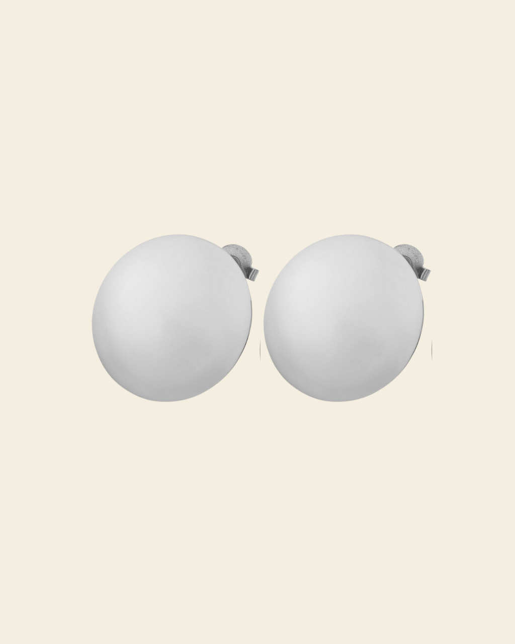 Astrid Dome Studs Silver - Charlotte Bonde Sthlm