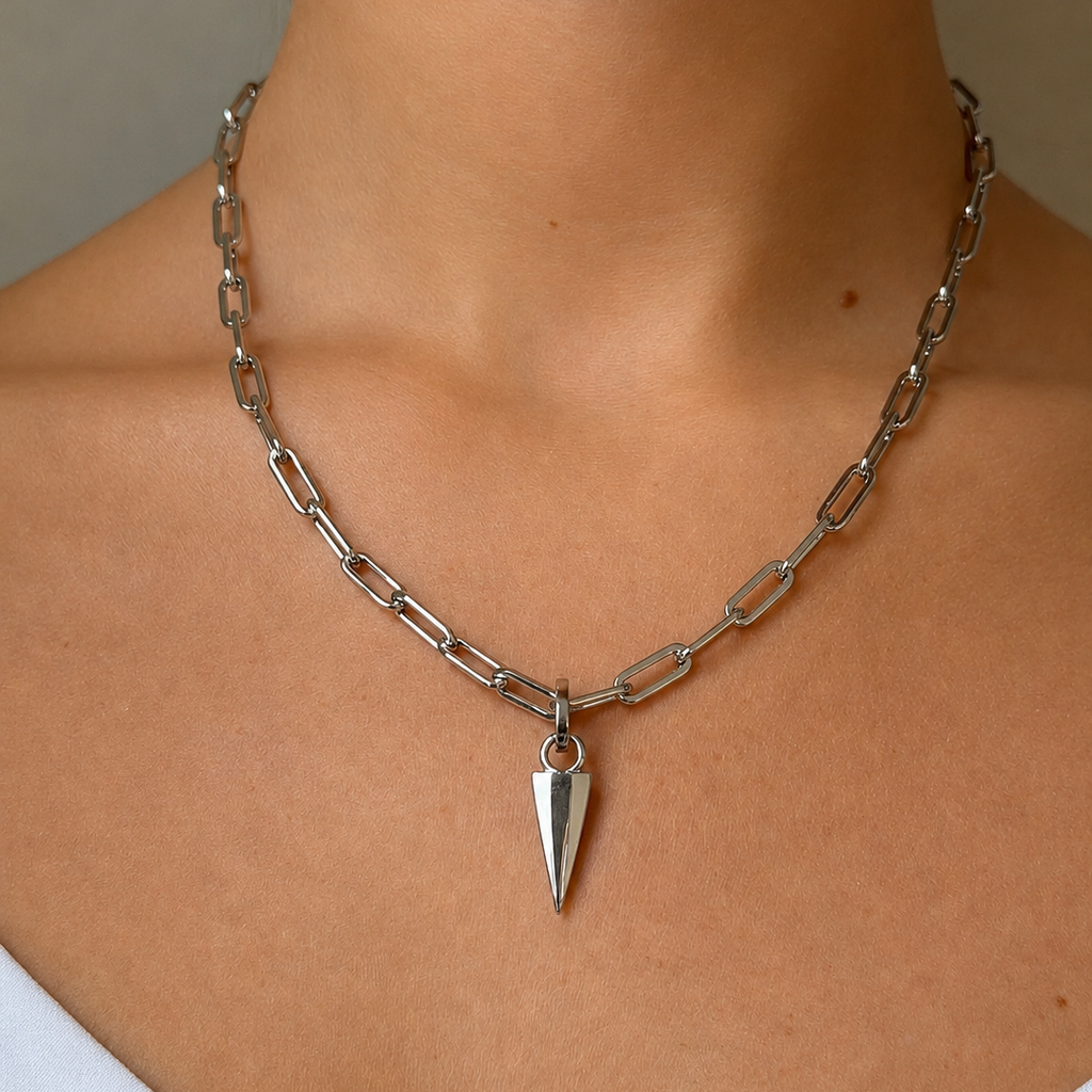 Signature Vanity Star Pendant Rock Crystal Silver - Charlotte Bonde Sthlm