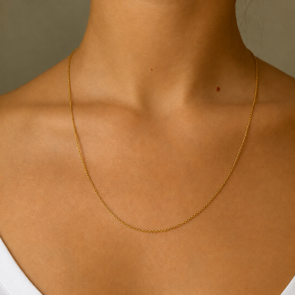 Signature Stack Chain Gold 55 cm - Charlotte Bonde Sthlm