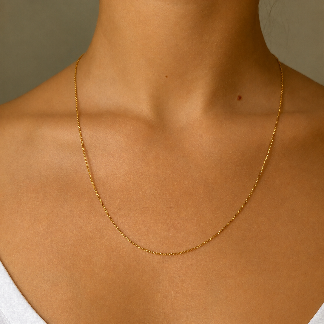 Signature Stack Chain Gold 55 cm