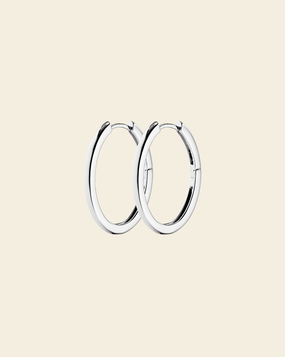 Bianca Boho Just Perfect Hoops Silver - Charlotte Bonde Sthlm