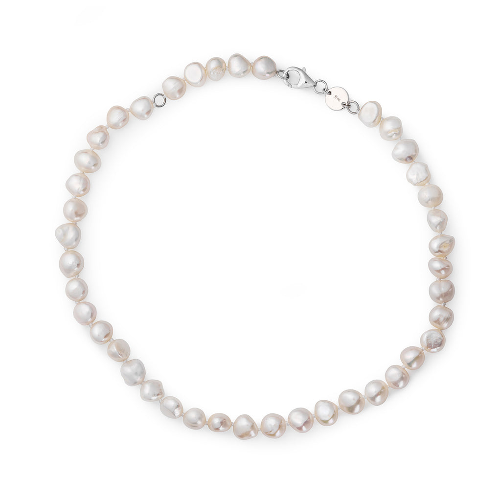Signature Vanity White Pearl Necklace - Charlotte Bonde Sthlm