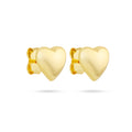 Signature Petite Heart Studs - Charlotte Bonde Sthlm