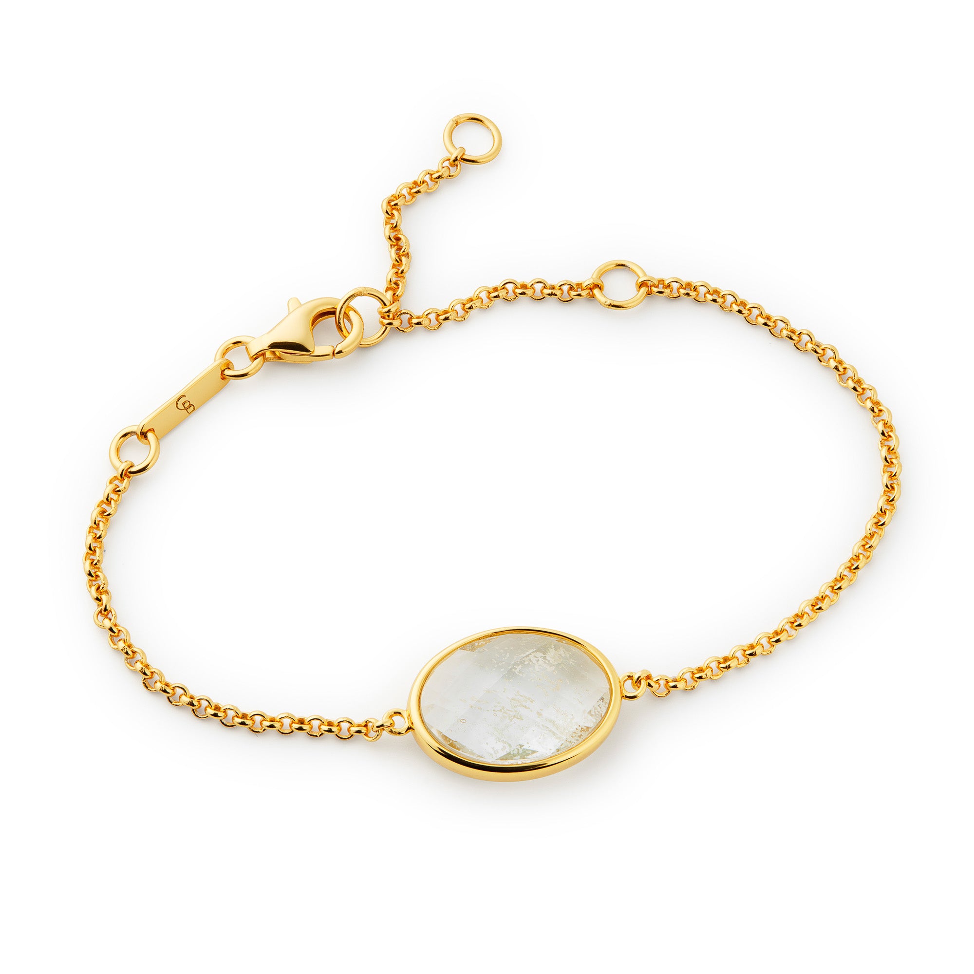 Paulina Petite Bracelet Aqua Green - Charlotte Bonde Sthlm