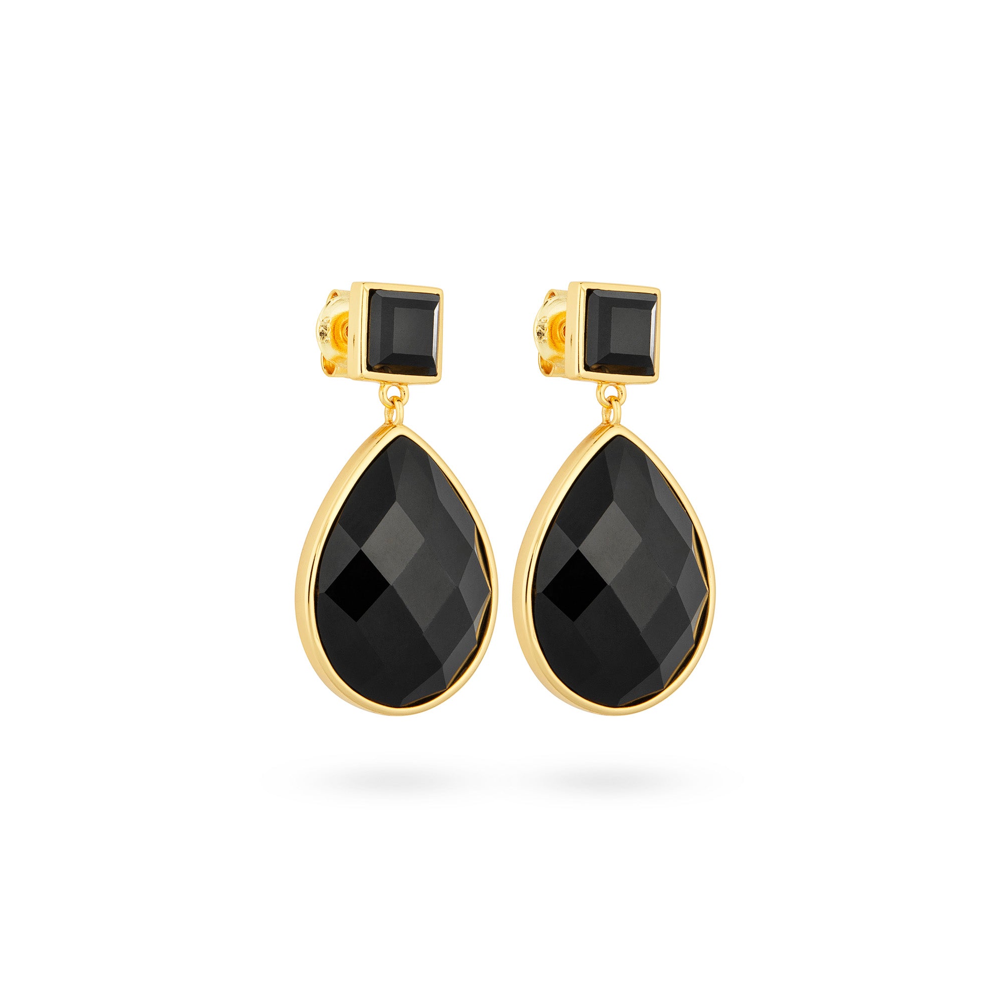 Paulina Vanity Earrings Black - Charlotte Bonde Sthlm