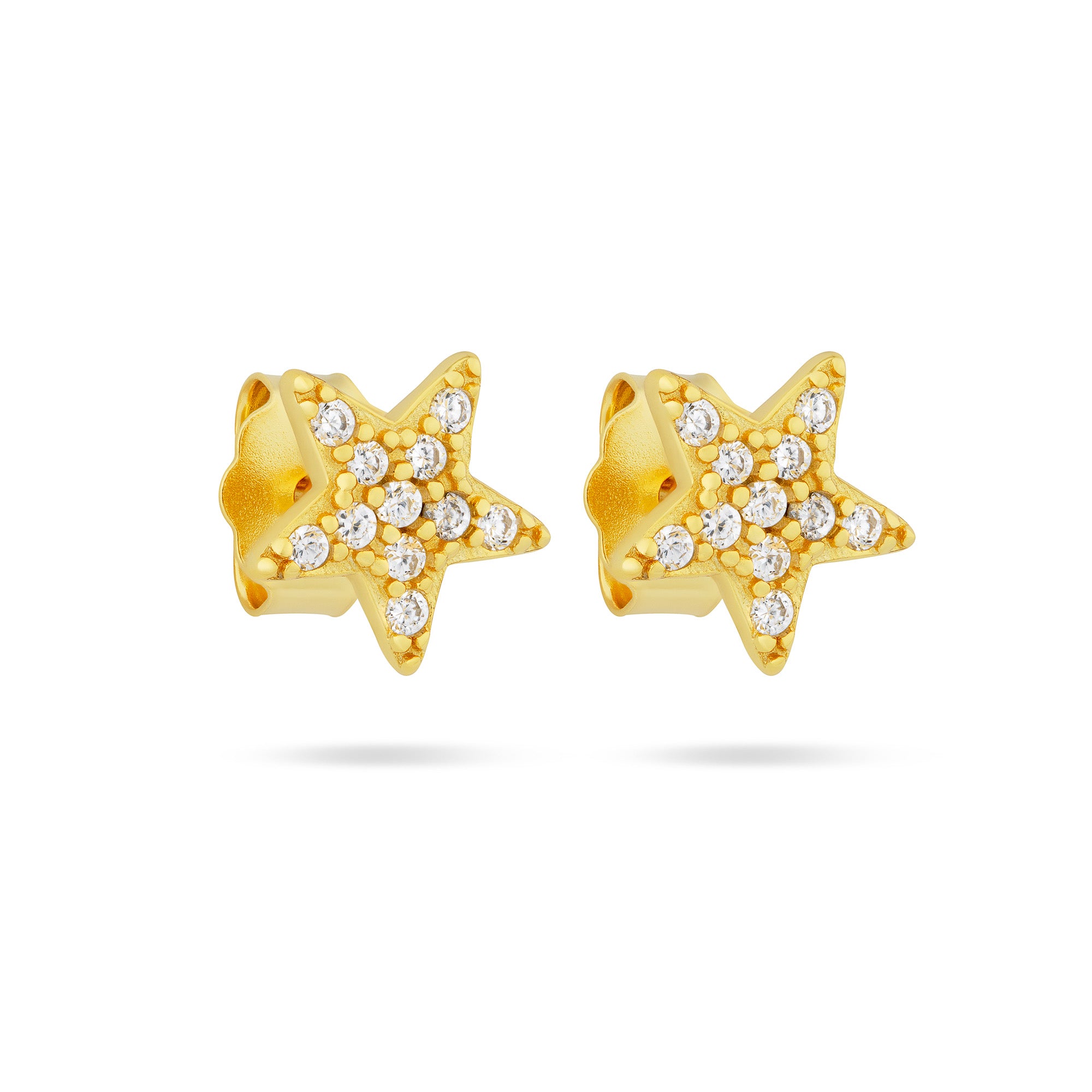 Signature Petite Star Studs Crystal - Charlotte Bonde Sthlm