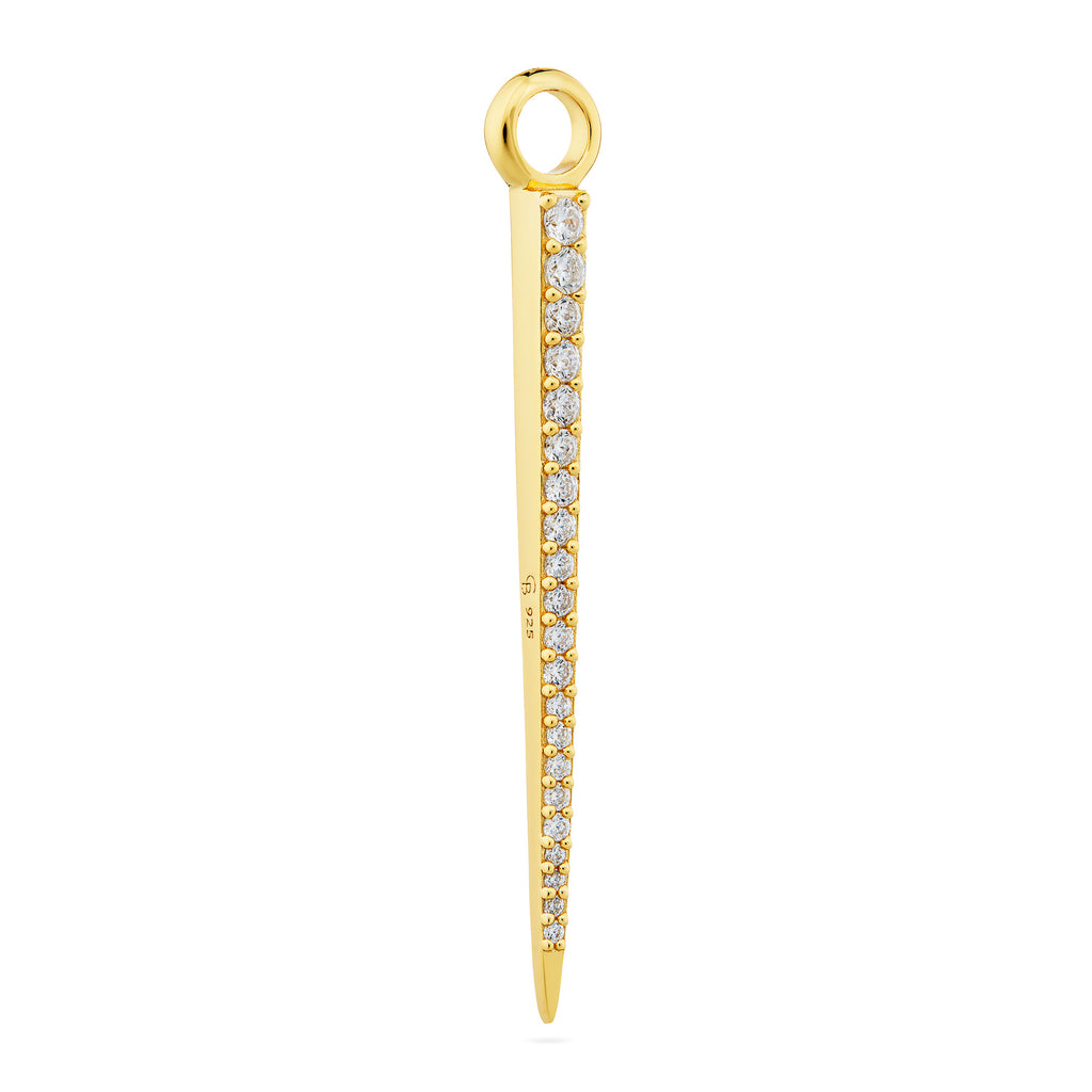Signature Spike Pendant Rock Crystal - Charlotte Bonde Sthlm