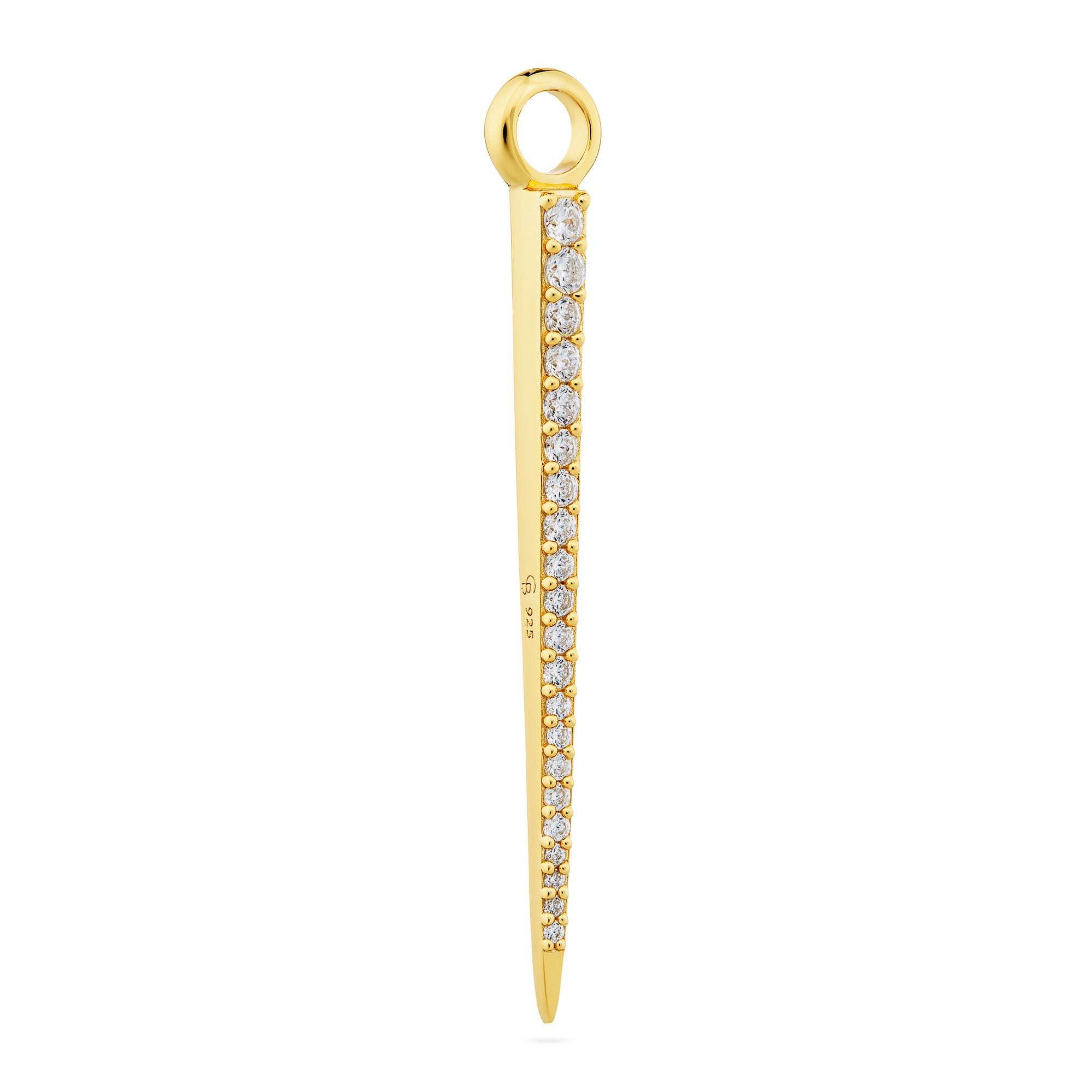 Signature Spike Pendant Rock Crystal - Charlotte Bonde Sthlm