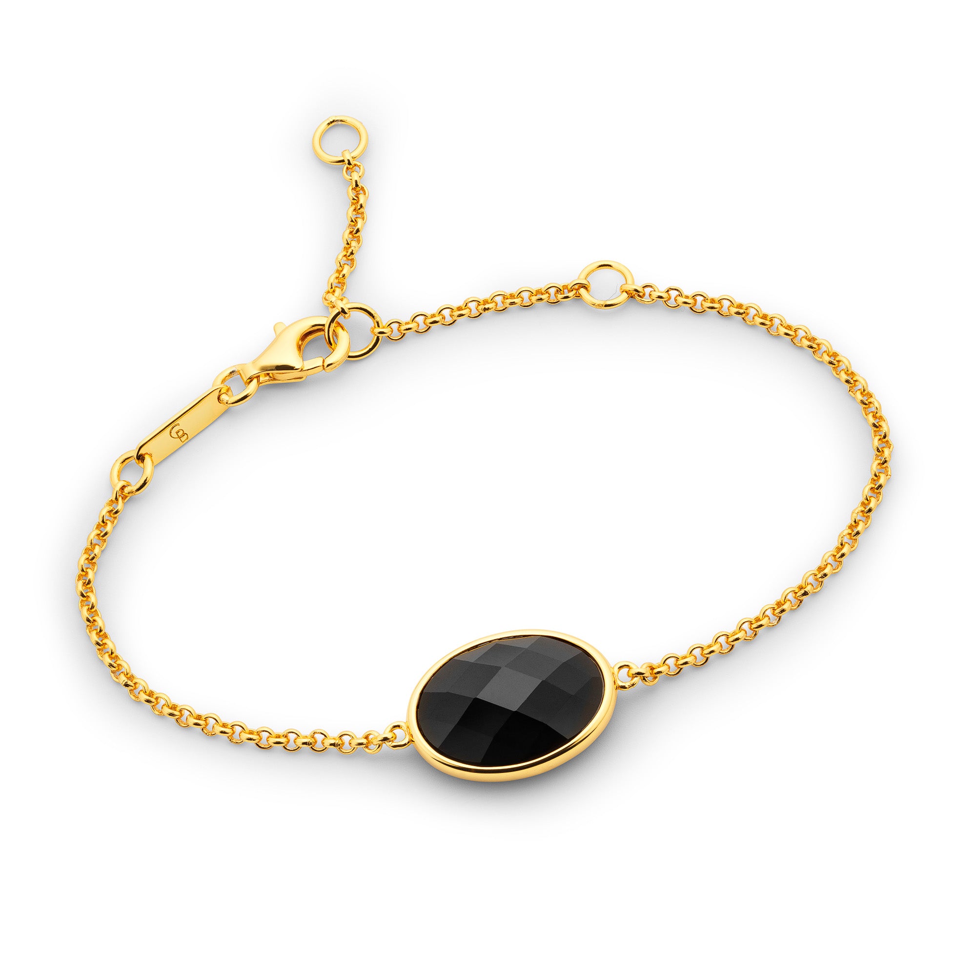 Paulina Petite Bracelet Black - Charlotte Bonde Sthlm