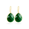 Paulina Just Perfect Earrings Green Gold
