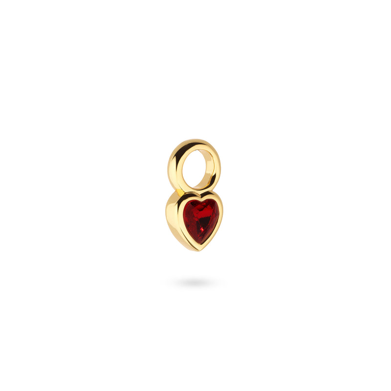 Eternal Love Petite Pendant Red Crystal