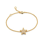 Timeless Eternal Love Star Bracelet Rock Crystal