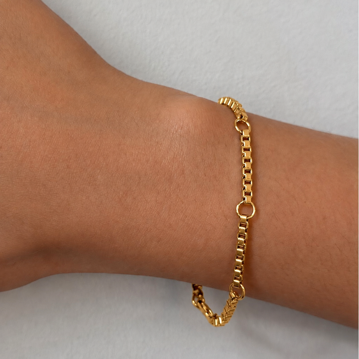 Signature Venezia Charm Bracelet Gold - Charlotte Bonde Sthlm