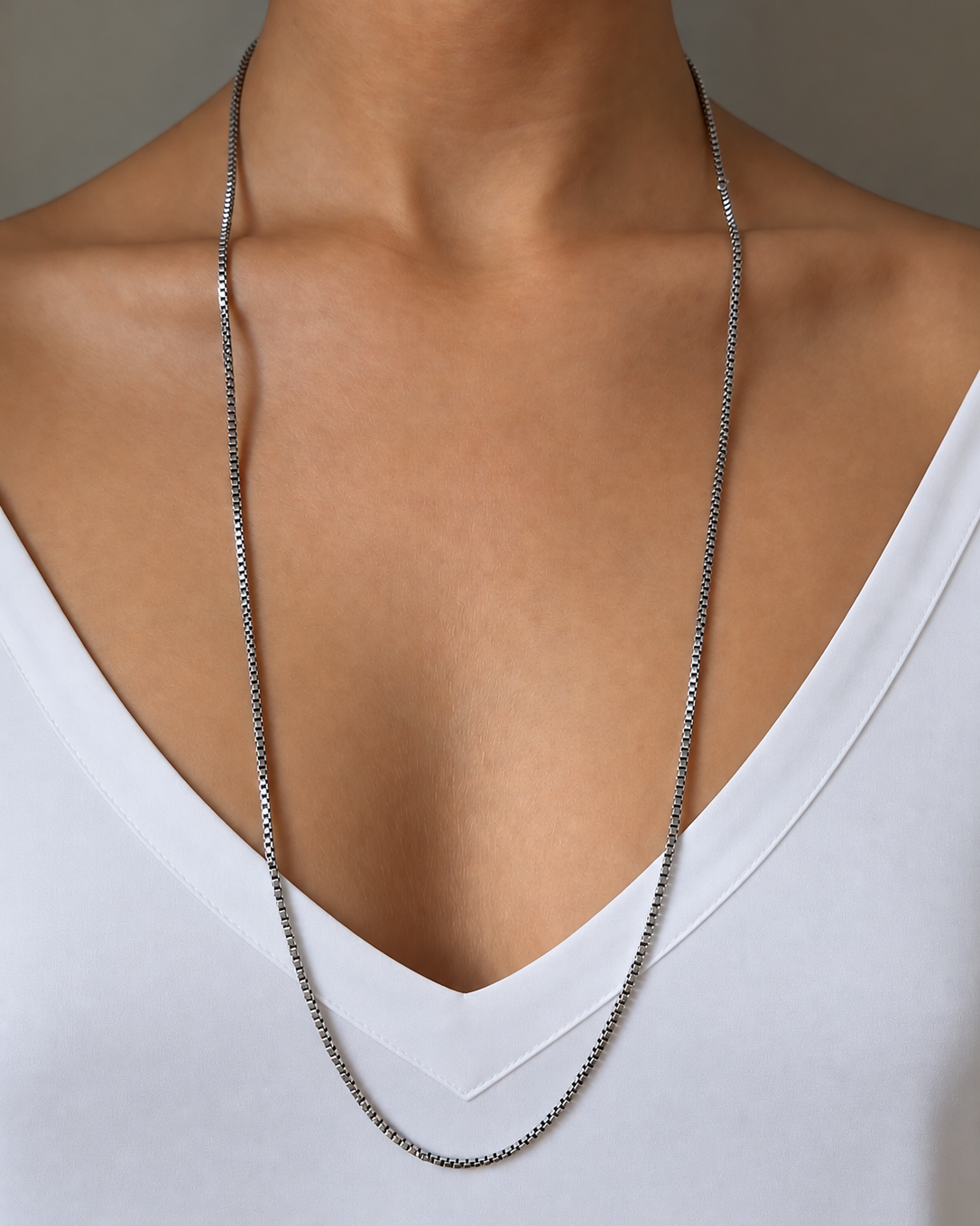 Signature Stack Venezia Chain 80 cm Silver 2 mm