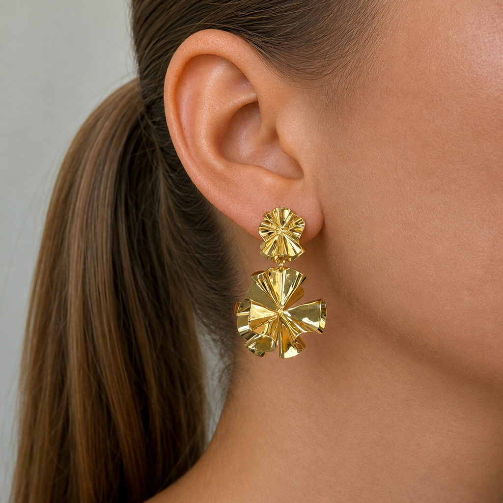 Hedvig Deco Mix Earrings Gold