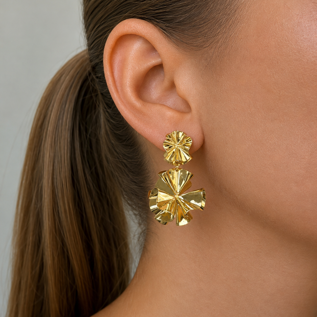 Hedvig Deco Mix Earrings Gold
