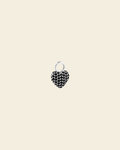 Eternal Heart Mini Pendant Black Spinel - Charlotte Bonde Sthlm