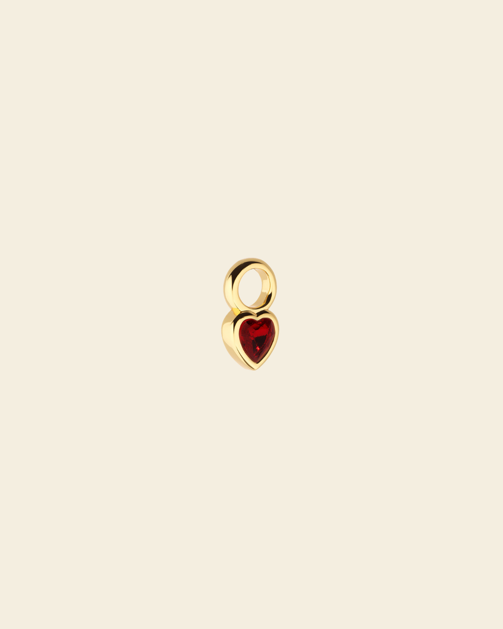 Eternal Love Petite Pendant Red Crystal - Charlotte Bonde Sthlm