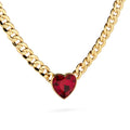 Eternal Love Vanity Necklace Red Crystal - Charlotte Bonde Sthlm