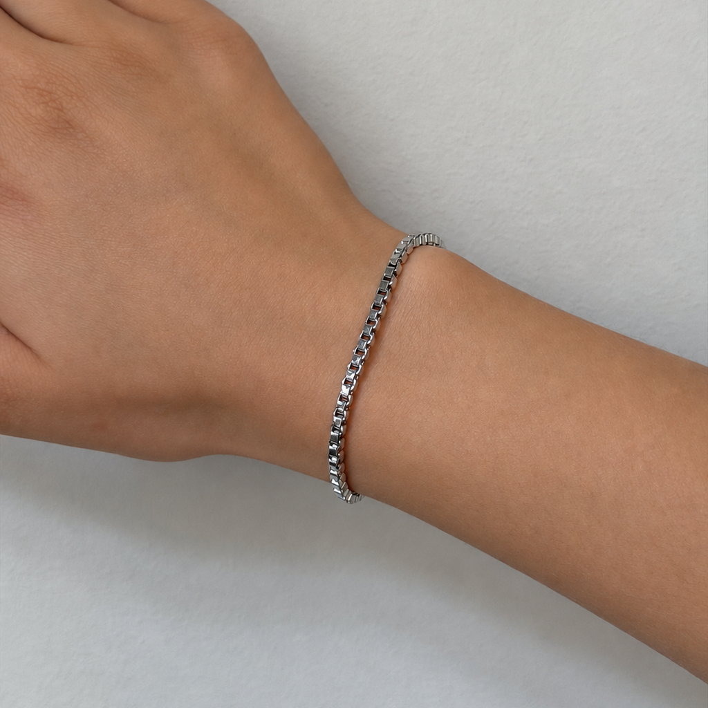 Signature Venezia Chain Bracelet Silver