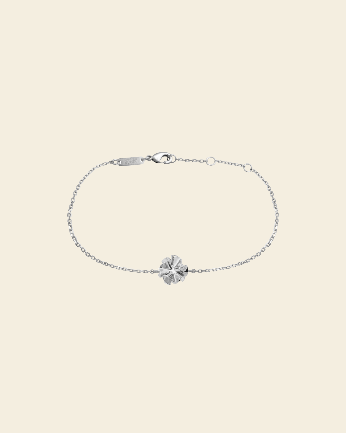 Hedvig Deco Petite Bracelet Silver - Charlotte Bonde Sthlm