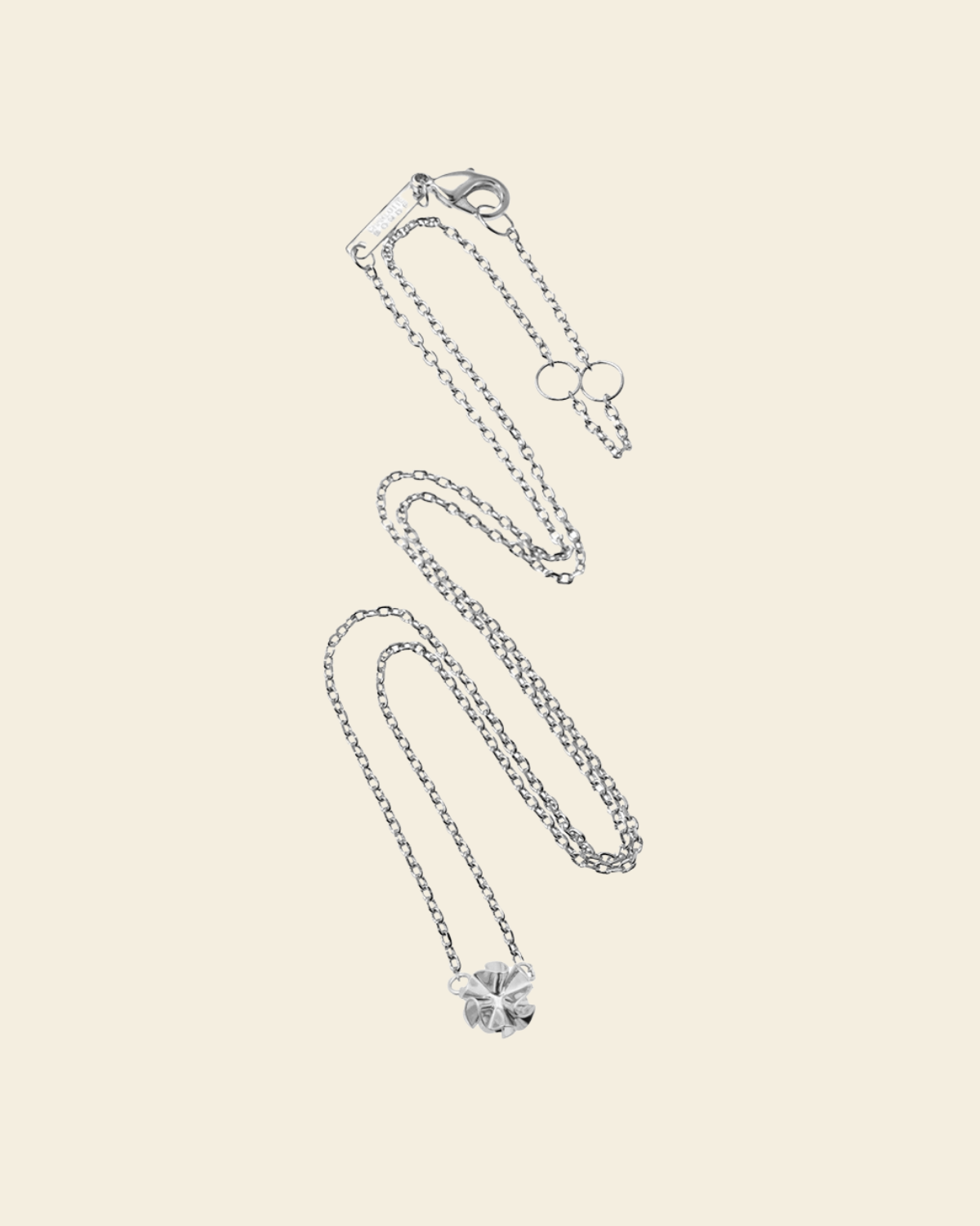 Hedvig Deco Petite Necklace Silver - Charlotte Bonde Sthlm