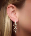 Timeless Chain Earrings Rock crystal - Charlotte Bonde Sthlm