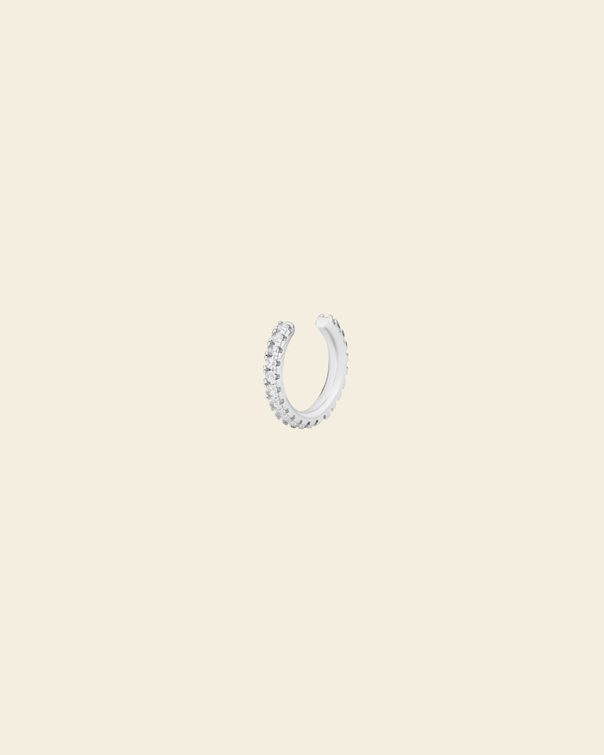 Irma Ear Cuff Silver - Charlotte Bonde Sthlm