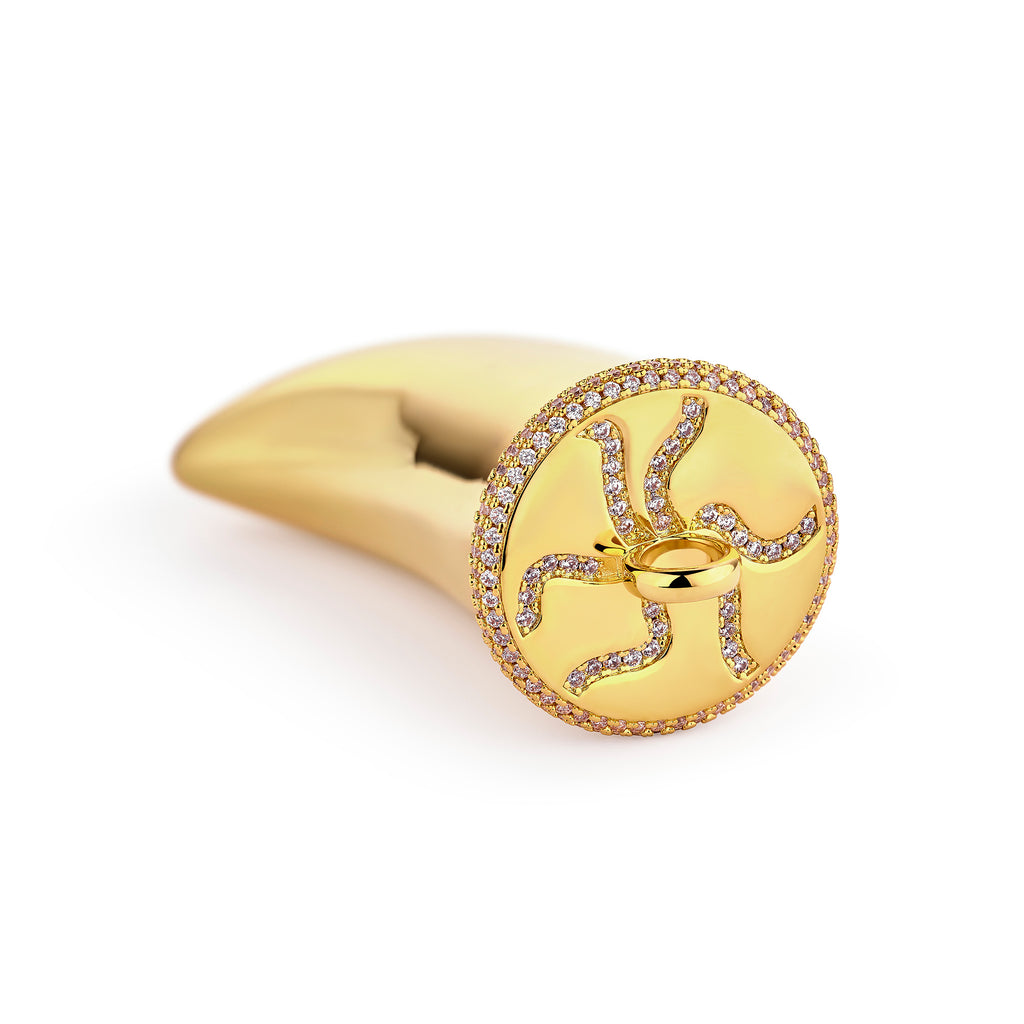 Bianca Boho Horn Pendant - Charlotte Bonde Sthlm