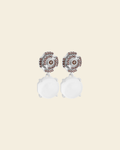 Labyrinth Just Perfect Earrings Smoky Quartz - Charlotte Bonde Sthlm