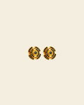 Labyrinth Petite Earring Black Spinel - Charlotte Bonde Sthlm