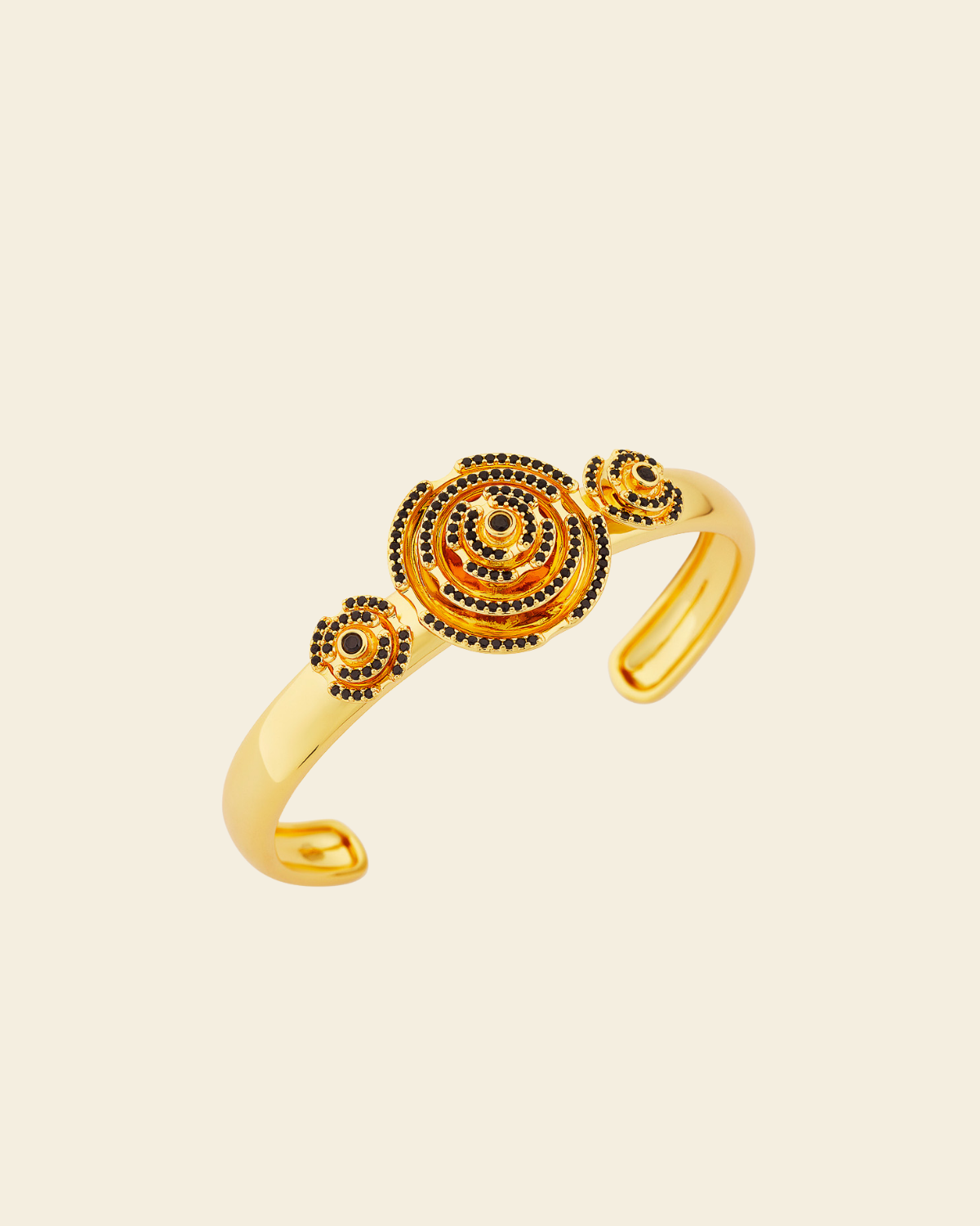 Labyrinth Vanity Bracelet Black Spinel - Charlotte Bonde Sthlm