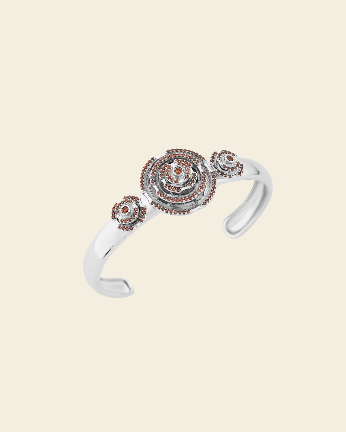 Labyrinth Vanity Bracelet Smoky Quartz - Charlotte Bonde Sthlm