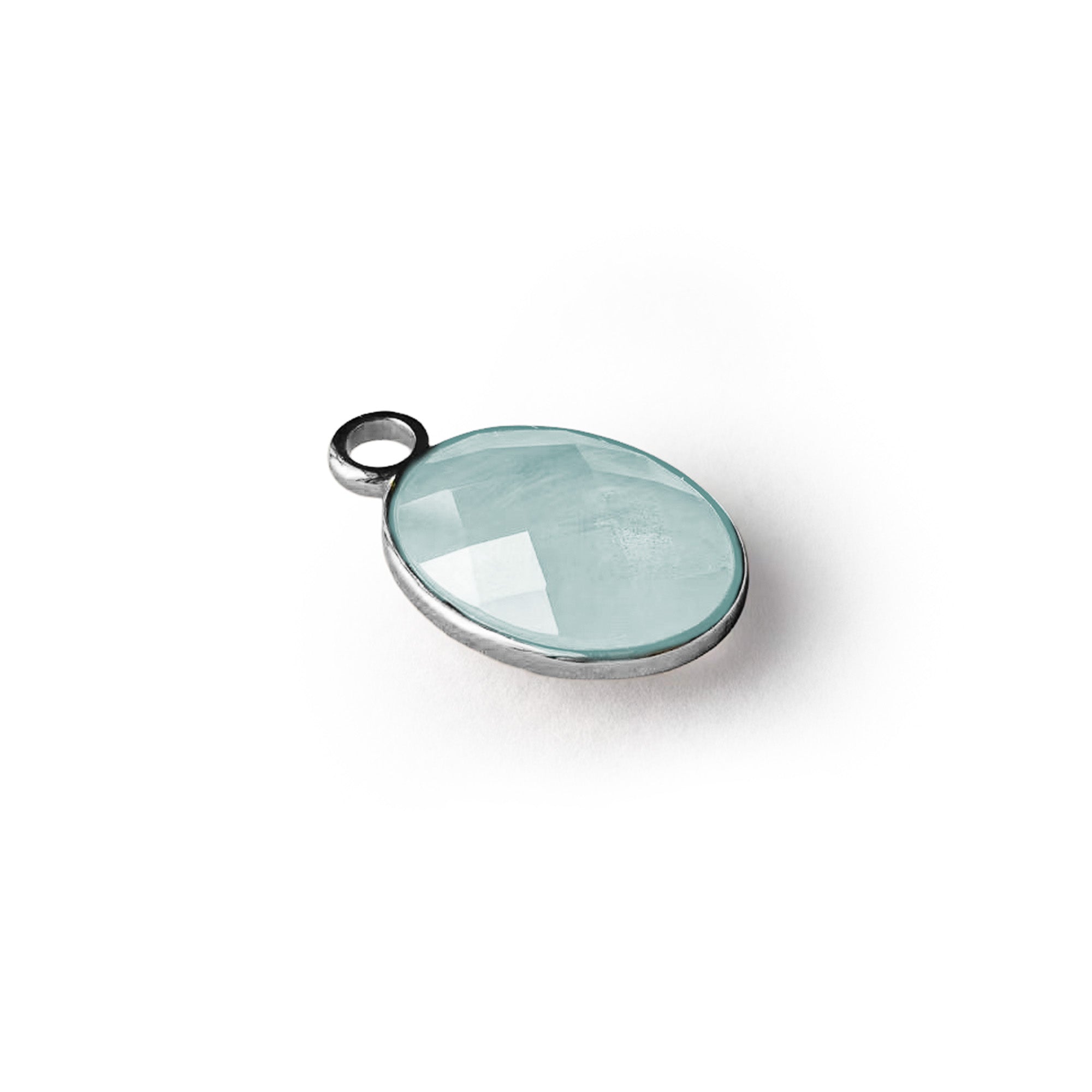 Paulina Vanity Pendant Aqua Green Silver - Charlotte Bonde Sthlm